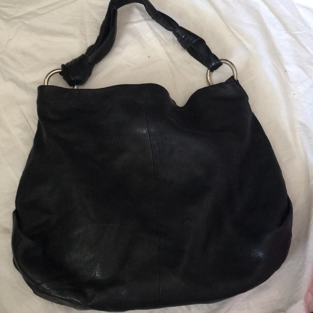 Black Leather Bag